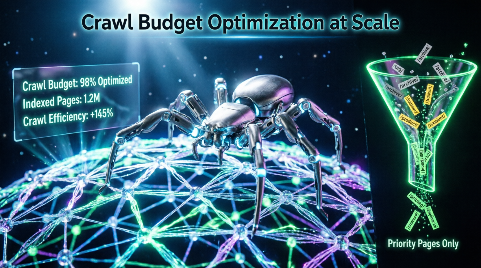 Crawl Budget Optimization at Scale: Advanced Technical SEO for Large Websites