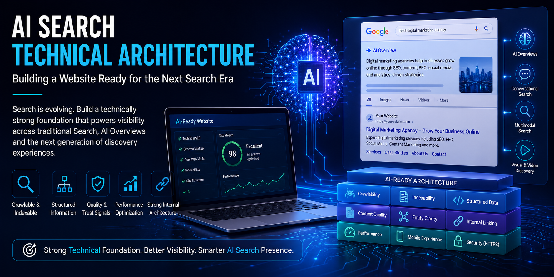 AI Search Technical Architecture: Building a Website Ready for the Next Search Era