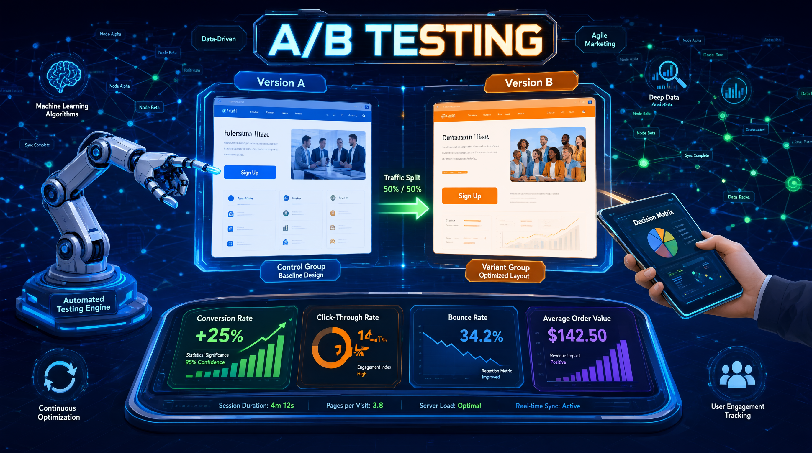 A/B Testing in Digital Marketing: A Data-Driven Optimization Guide