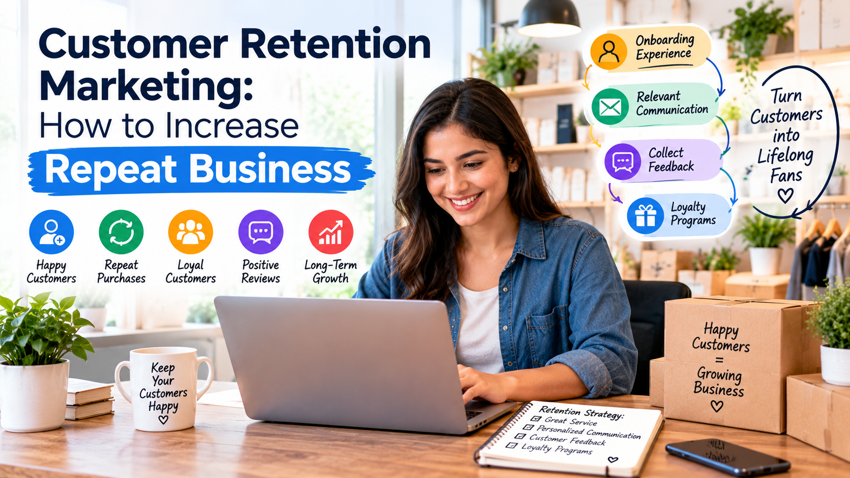 Customer Retention Marketing: How to Increase Repeat Business