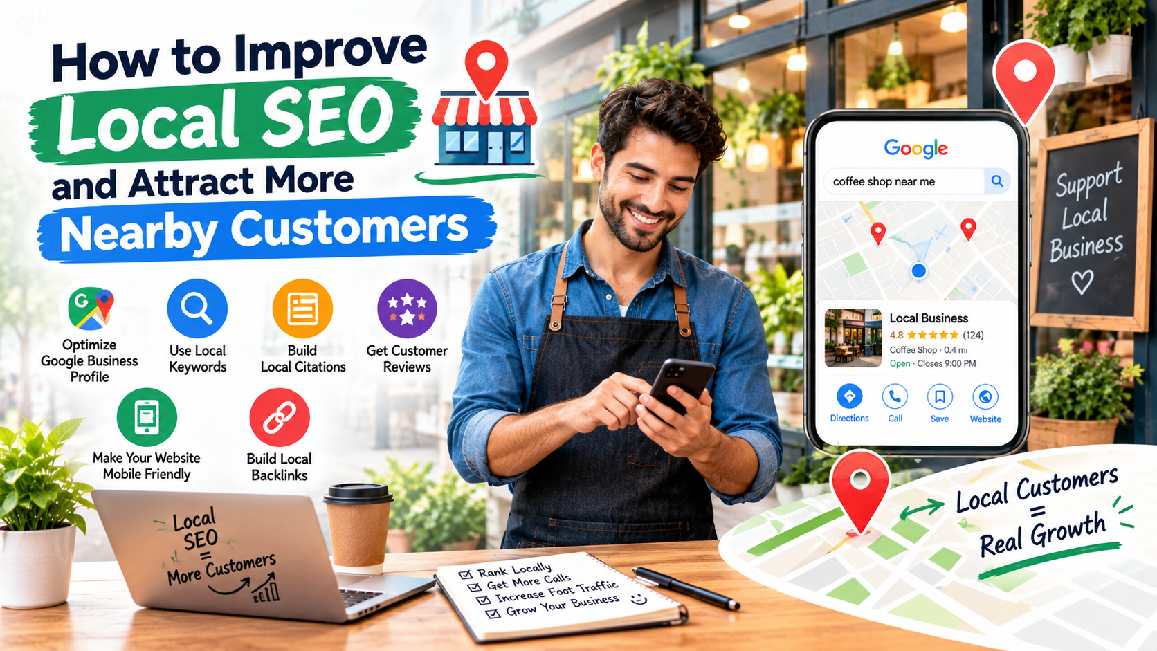 How to Improve Local SEO and Attract More Nearby Customers