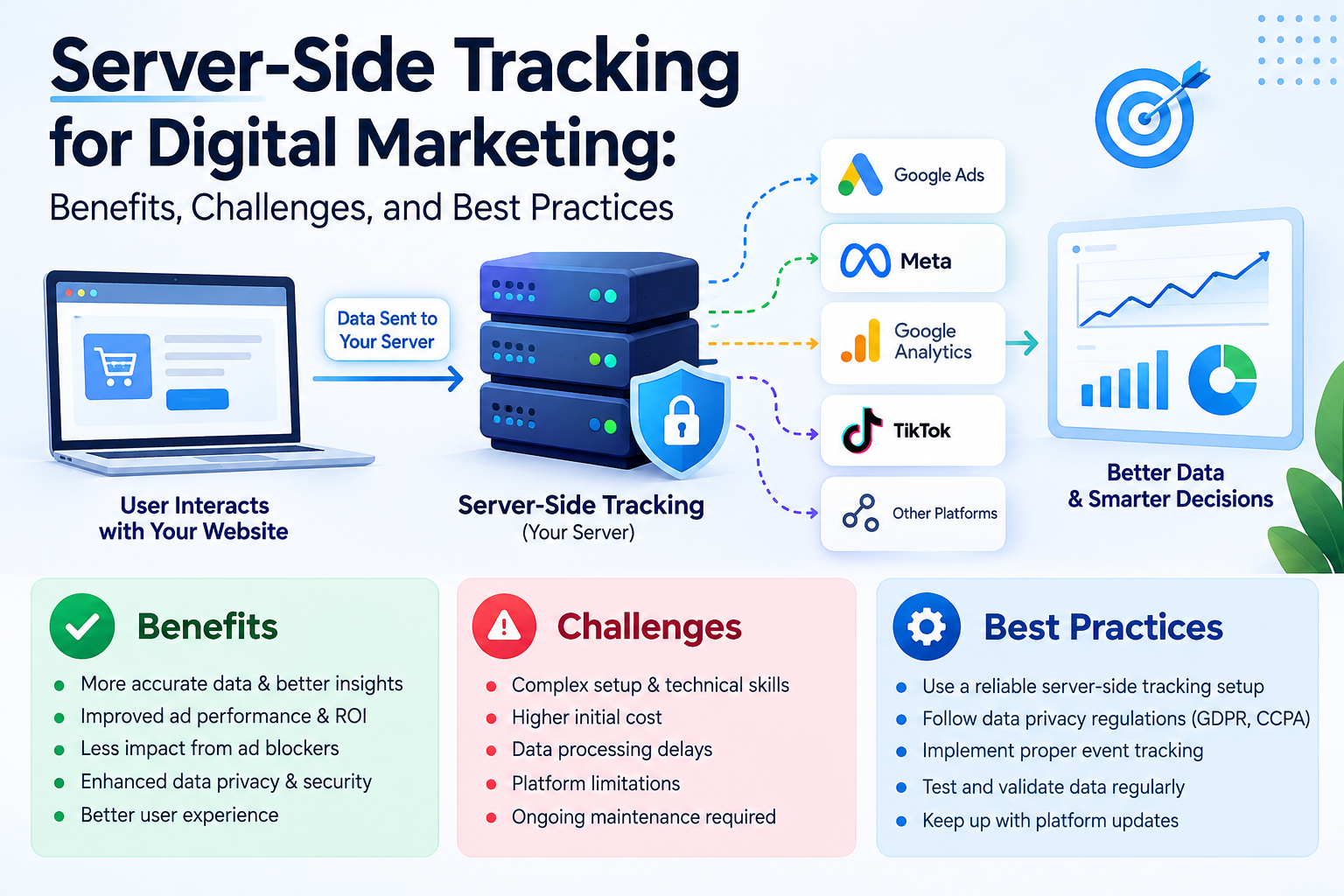 Server-Side Tracking for Digital Marketing: Benefits, Challenges, and Best Practices
